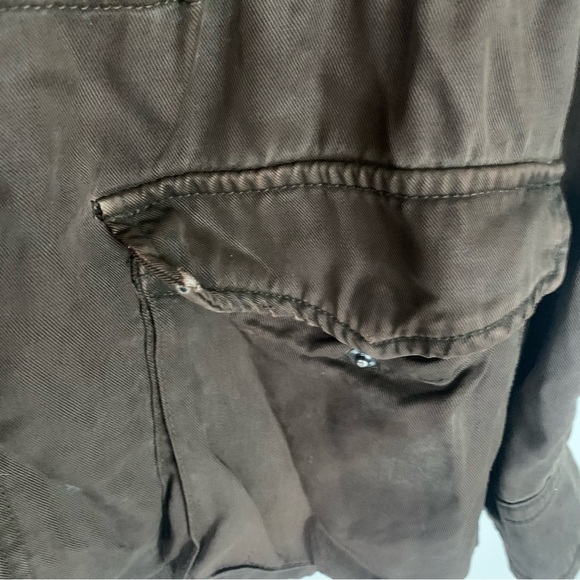 Aritzia Wilfred Free Anorak Style 100% Lyocell Hooded Coat L - Picture 6 of 10